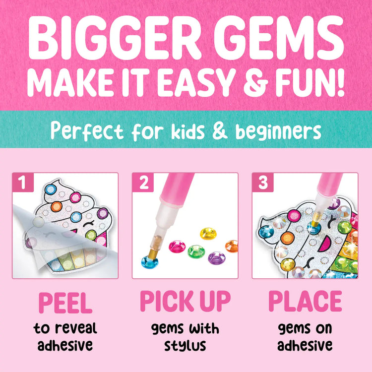Big Gem Diamond Painting Stickers Ages 6+