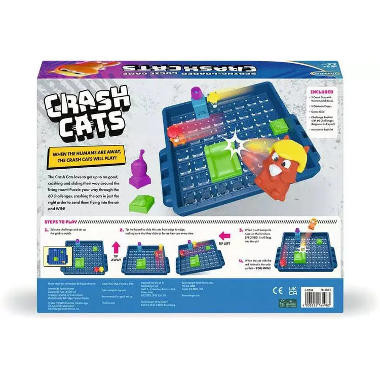 Crash Cats Logic Game 8+