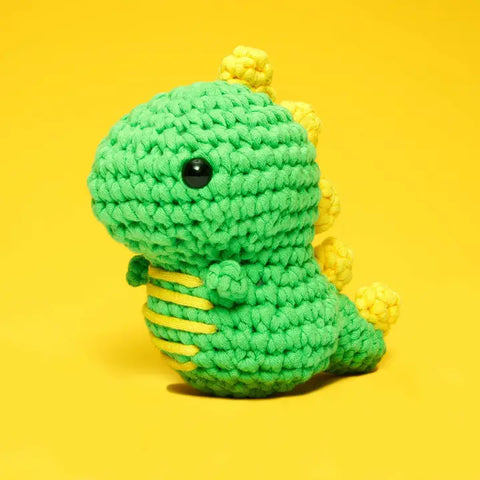 Wobbles Crochet Kit | Fred the Dinosaur