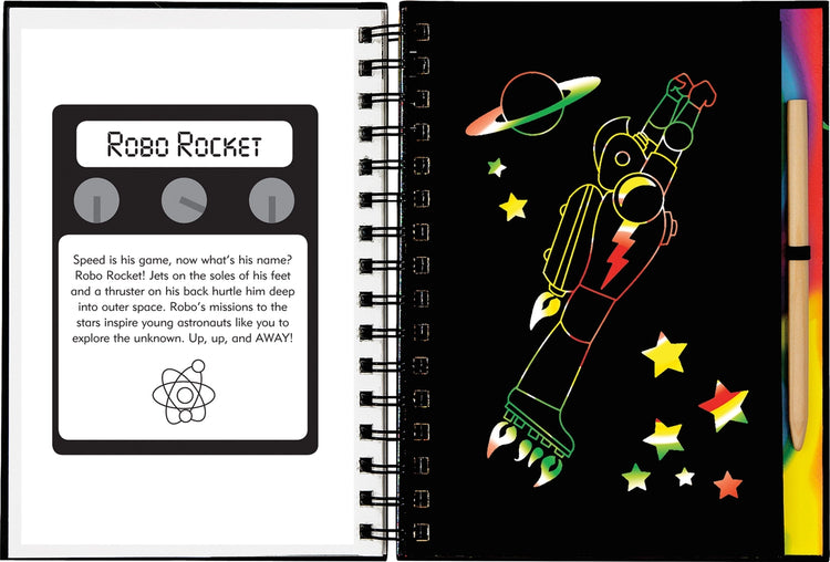 Scratch & Sketch | Robots 5+ - 4
