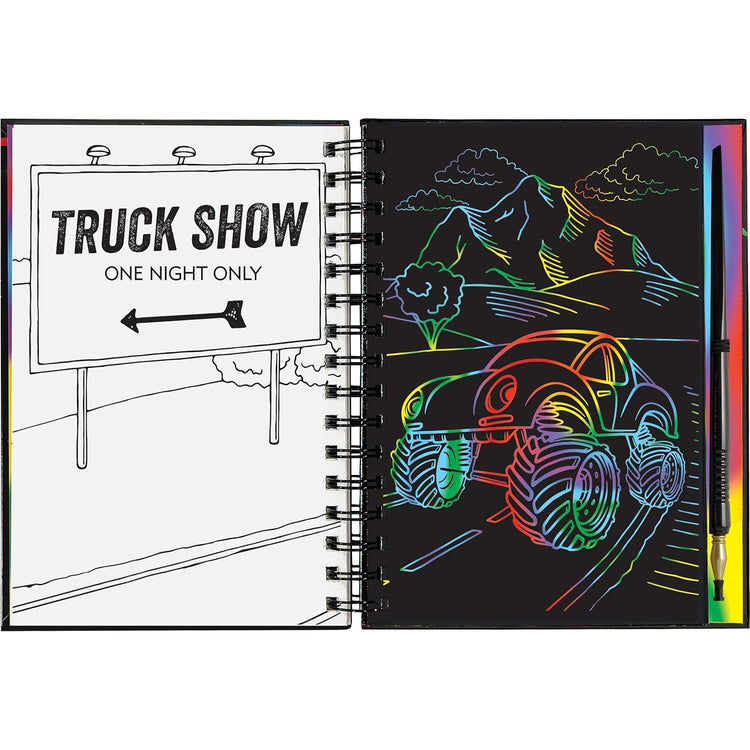 Scratch and Sketch | Extreme Monster Trucks