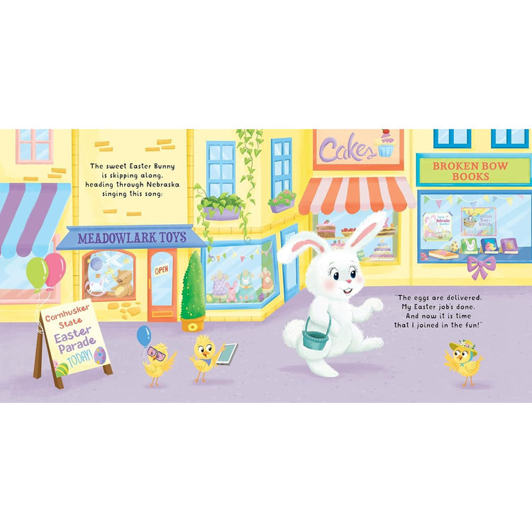 Easter Bunny Is Coming To Nebraska Book - 2