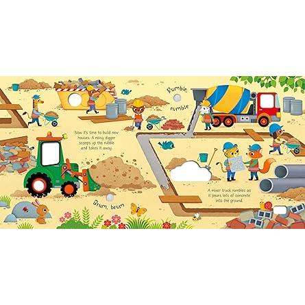 Construction Site Sounds Board Book 2+