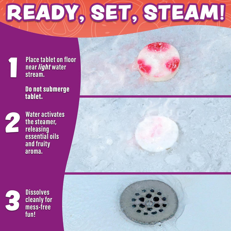 Tub Works | Fruit Fusion| Shower Steamers For Kids | Variety 12 Pack - 2