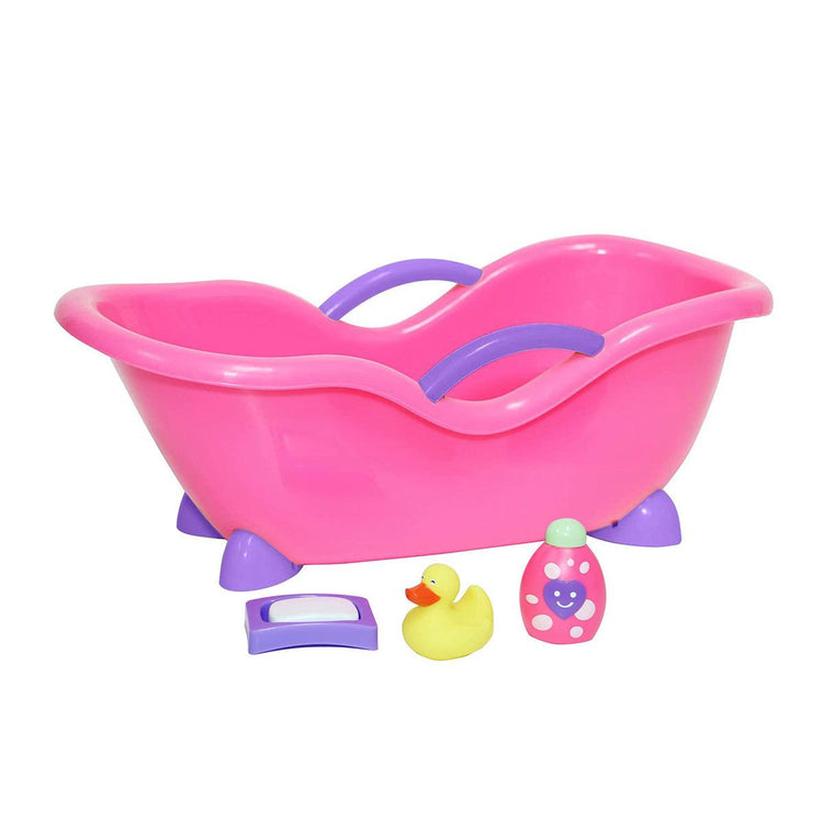 For Keeps | Baby Doll Crib, High Chair and Bathtub Bundle for Dolls up to 11"