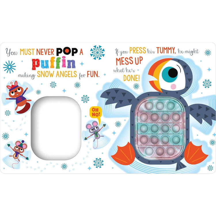 Never Pop A Penguin! Popping Board Book