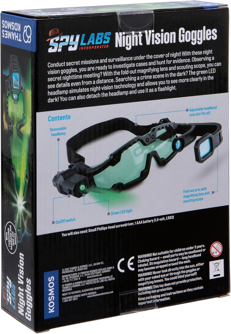 Spy Labs | Night Vision Goggles 8+ - 2