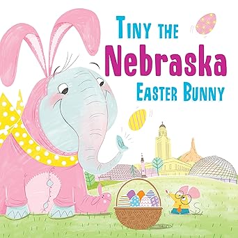 Nebraska Book | Tiny The Nebraska Easter Bunny - 2