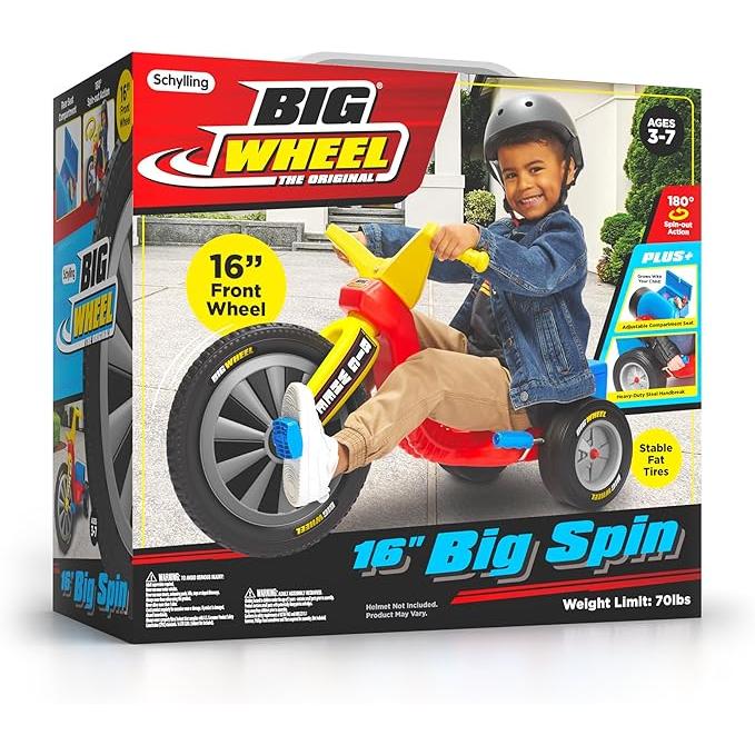 Big Wheel - Big Spin - 16" Deluxe Bw16Bs