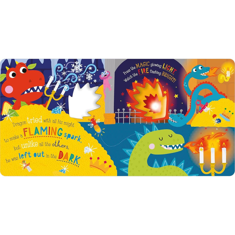 The Fiery Little Dragon Light-Up Book
