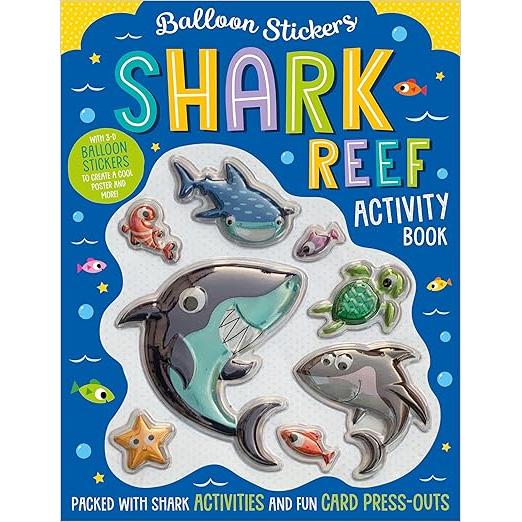 Balloon Stickers Shark Reef