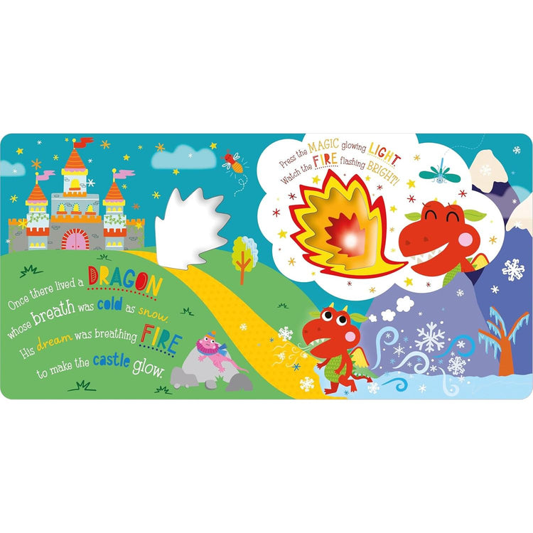 The Fiery Little Dragon Light-Up Book