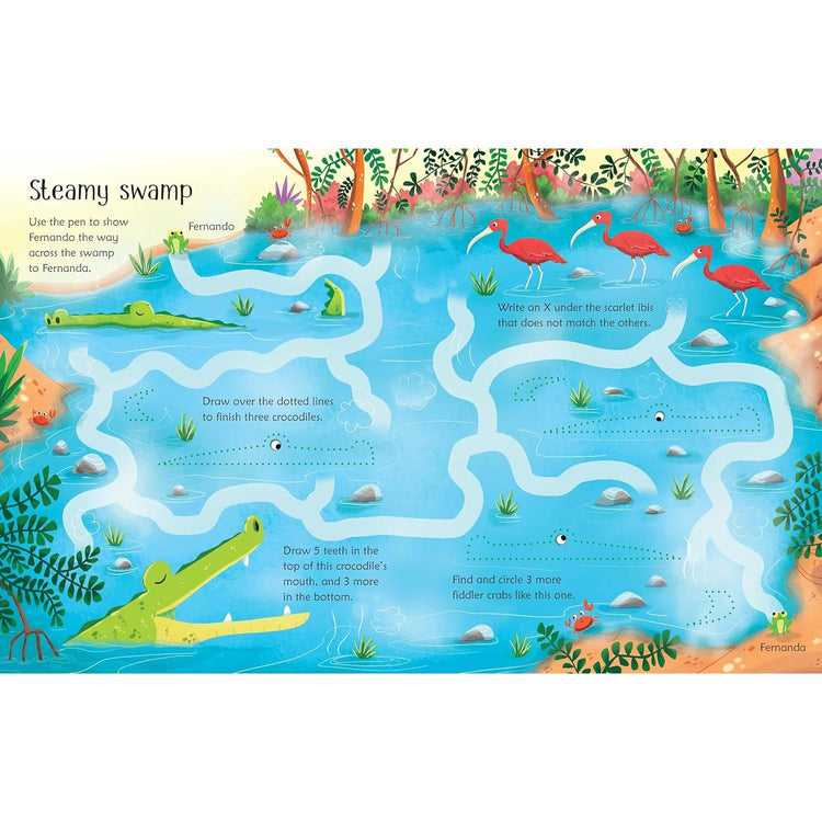 Wipe-Clean | Jungle Activities