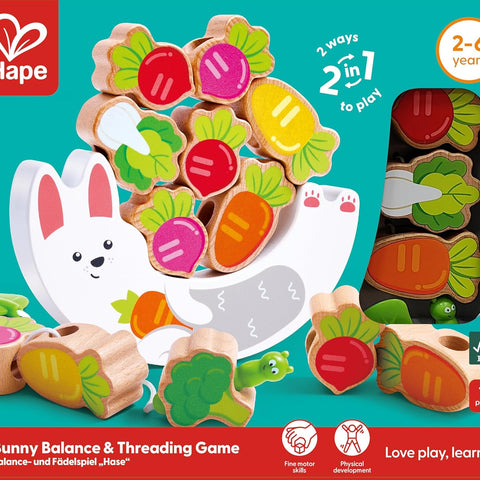 Bunny Balance & Threading Game Ages 2+ - 1