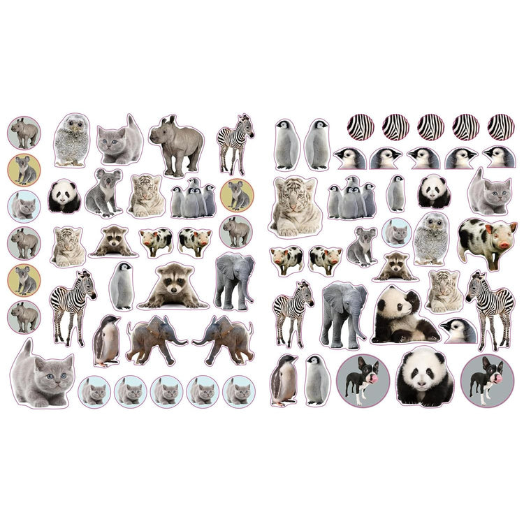 Eyelike Stickers: Baby Animals 3+ - 4