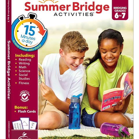 Summer Bridge Activities 6th Going Into 7th Grade Workbook