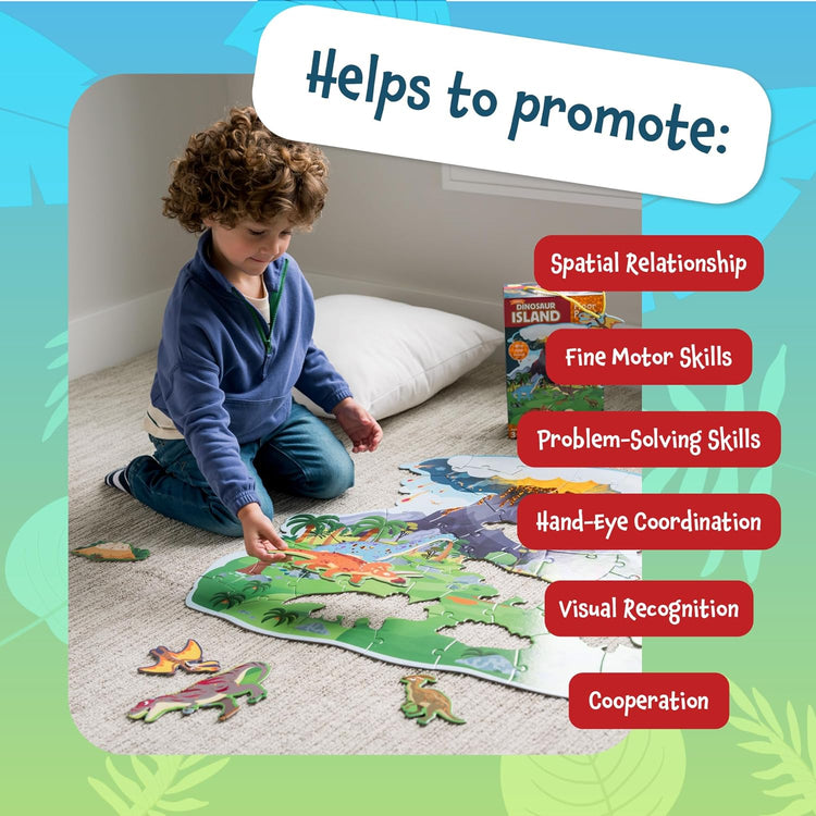 Dinosaur Island Floor Puzzle 14347571