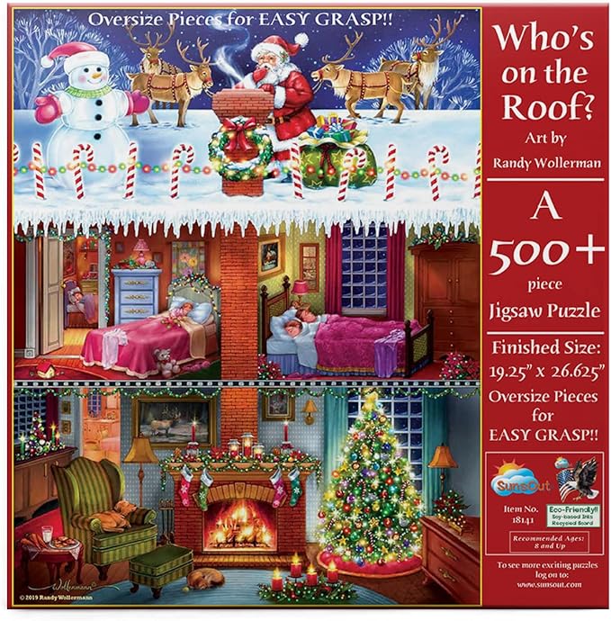Who's on the Roof 500pc Puzzle