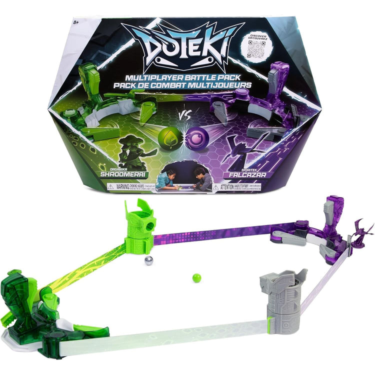 Doteki Multiplayer Battle Pack | Organika vs Spiritek | Ages 8+ - 1