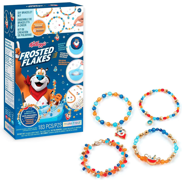 Cereal-Sly Cute Kellogg's Frosted Flakes DYI Bracelet Kit 1772