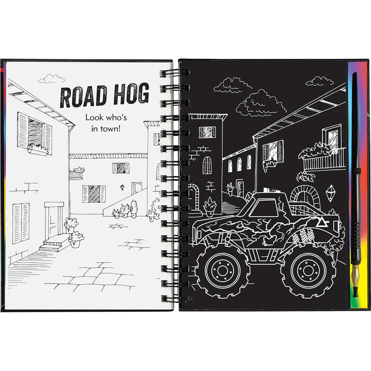Scratch and Sketch | Extreme Monster Trucks
