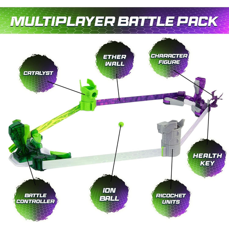 Doteki Multiplayer Battle Pack | Organika vs Spiritek | Ages 8+ - 2