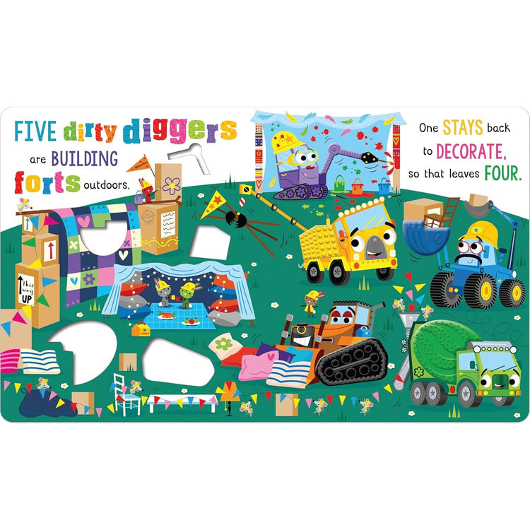 Never Touch A | Dirty Diggers Board Book
