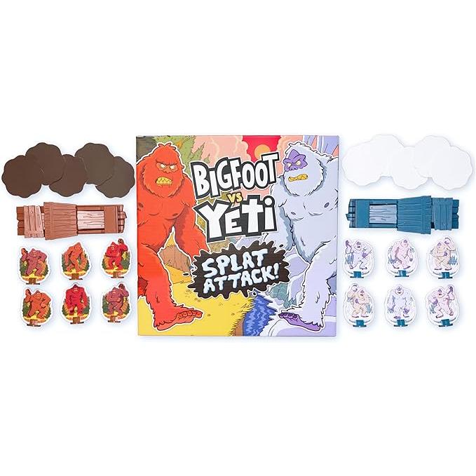 Bigfoot vs Yeti Splat Attack!! 3020