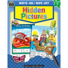 HomeProduct Write-On/Wipe-Off Book | Hidden Pictures Pre K - 2
