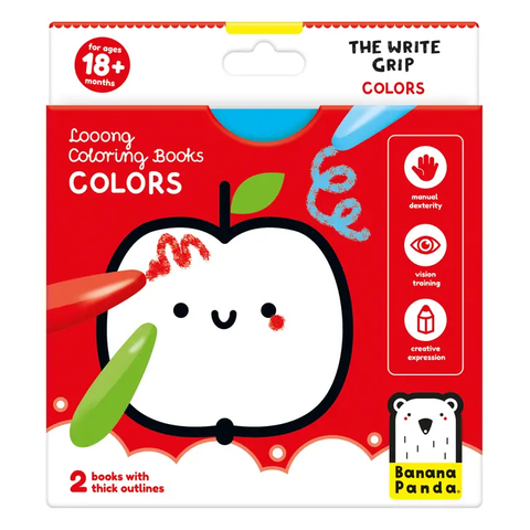 Looong Coloring Books Assorted