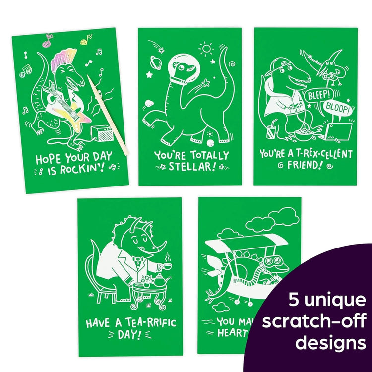 Scratch-and-Play | Dinosaur Hidden Pictures