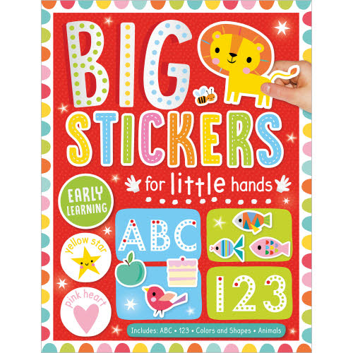 Big Stickers For Little Hands | Early Learning Activity Sticker Book