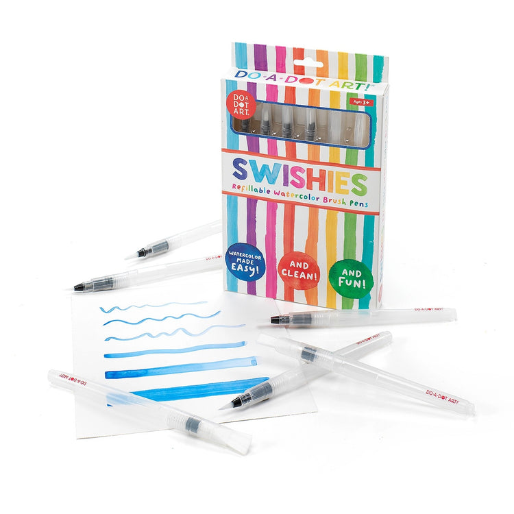 Watercolor Brush Pens | Swishies Refillable 3+ - 3