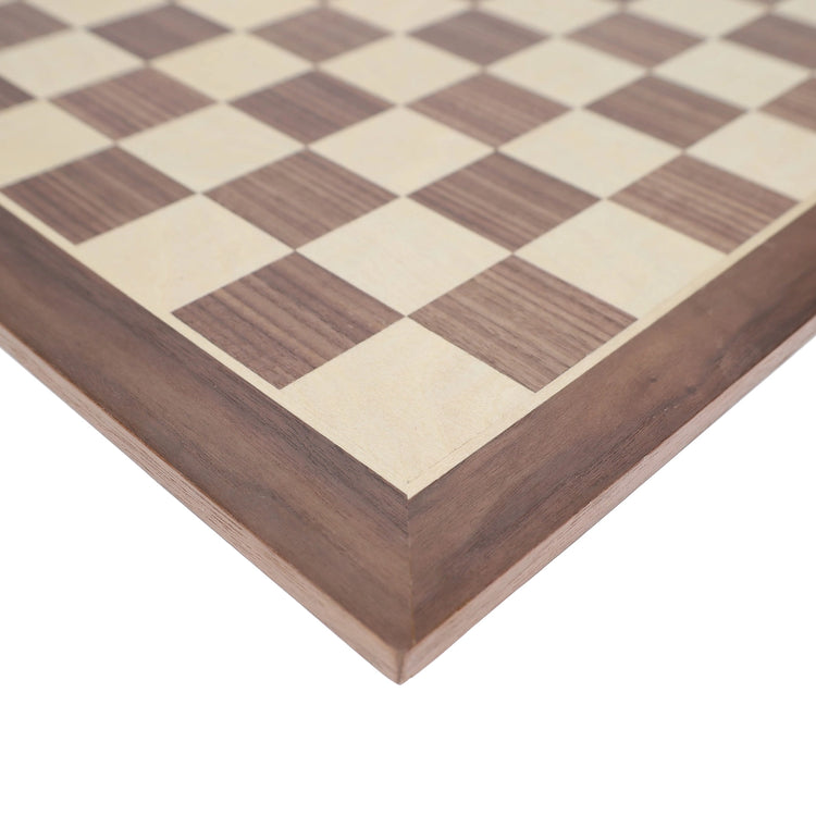 Chess | French Staunton | Weighted Pieces & Walnut Board | 14.75 Inch Game - 8
