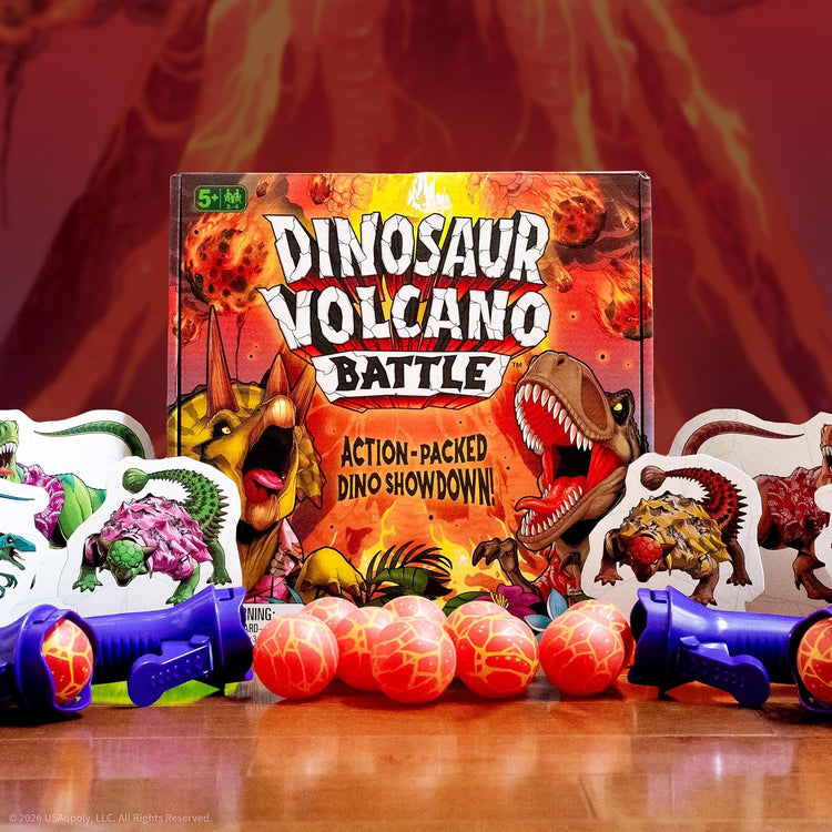 Dinosaur Volcano Battle Game 5+ - 3