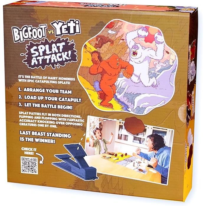 Bigfoot vs Yeti Splat Attack!! 3020