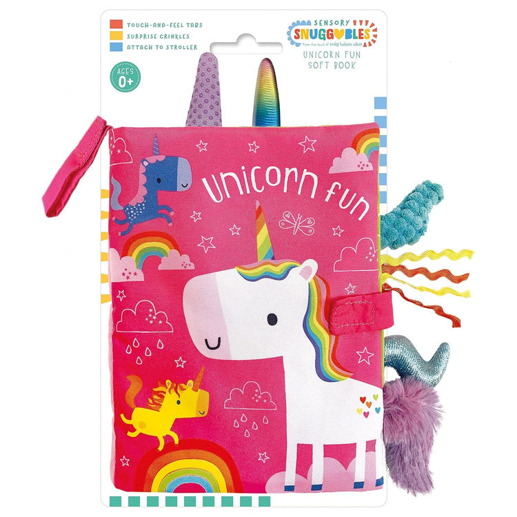Sensory Snuggables Unicorn Fun Touch And Feel Soft Book