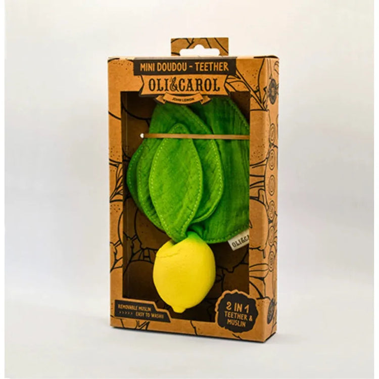 Lemon Mini Doudou Teether |
