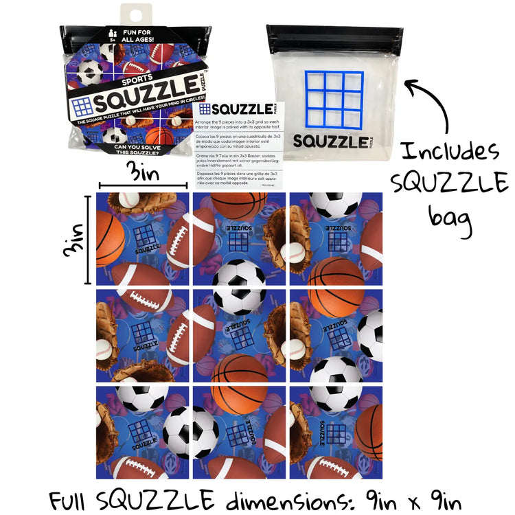 Squzzle Puzzle | Sports Fsg-2424-Squ