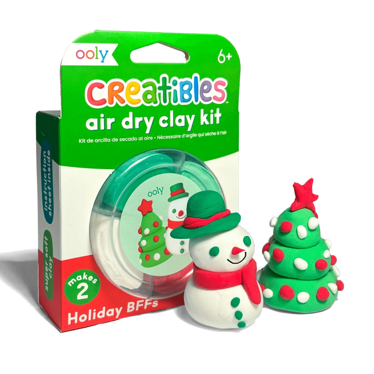 Creatibles | Holiday BFFs Air-Dry Clay Kit 6+ - 2