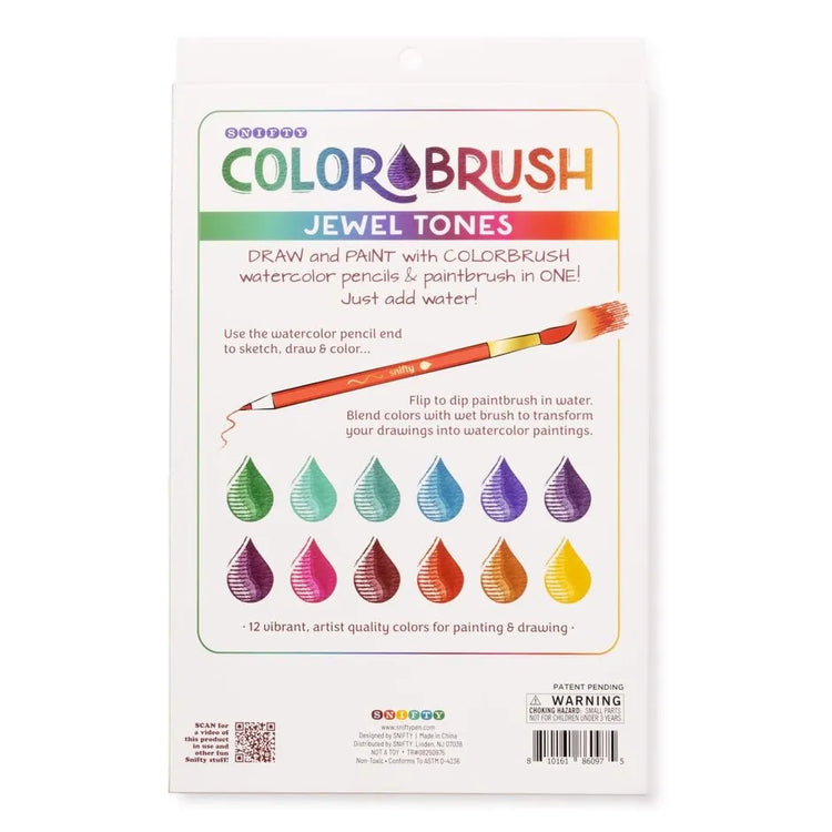 Colorbrush Watercolor Pencil & Paintbrush | Jewel Tone - 2