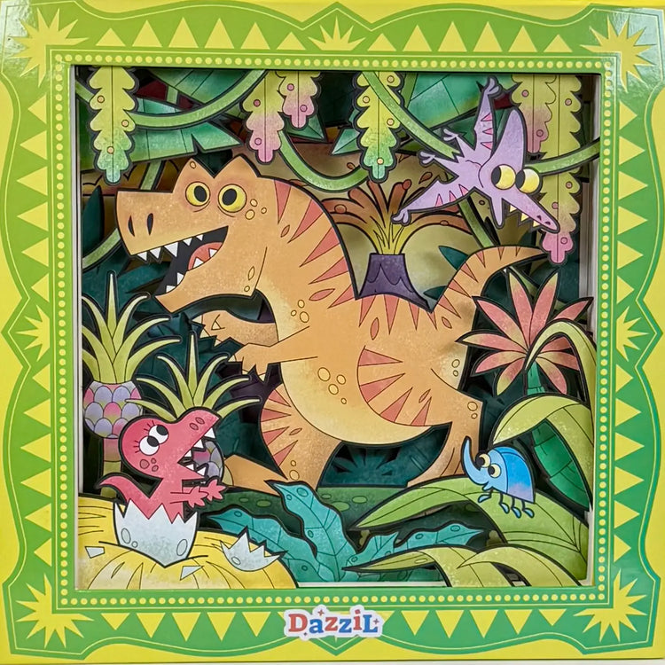 3D Coloring Slides | Dinosaur 8+ - 2