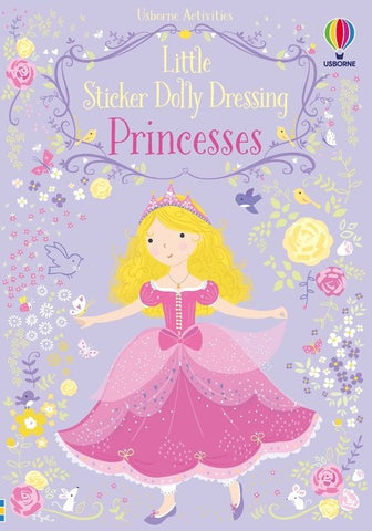 Little Sticker Dolly Dressing | Princess 4+ - CR Toys