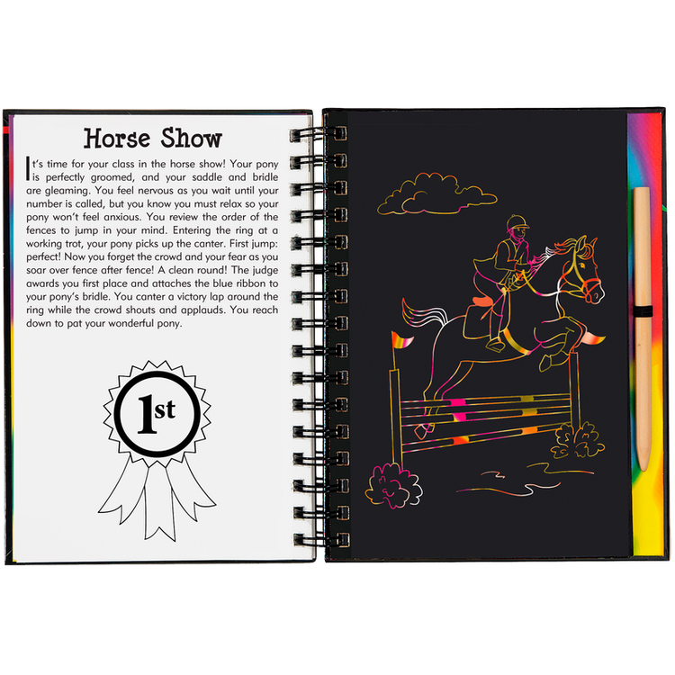 Scratch & Sketch | Horses 5+ - 4