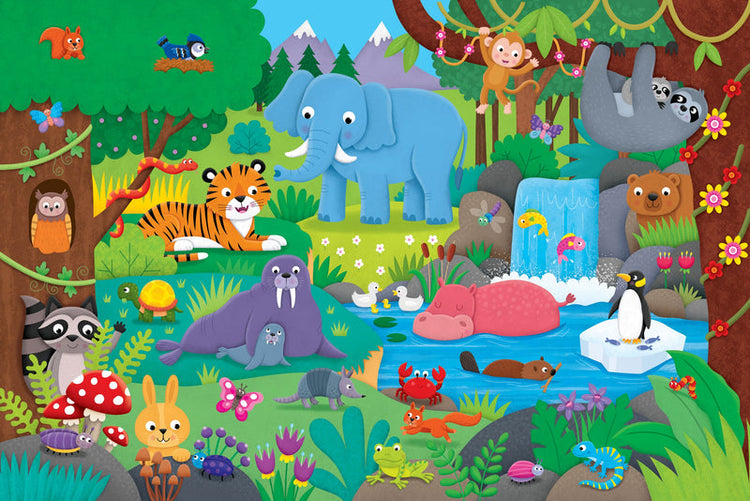 Animal Kingdom | Floor Puzzle 48PC - 2