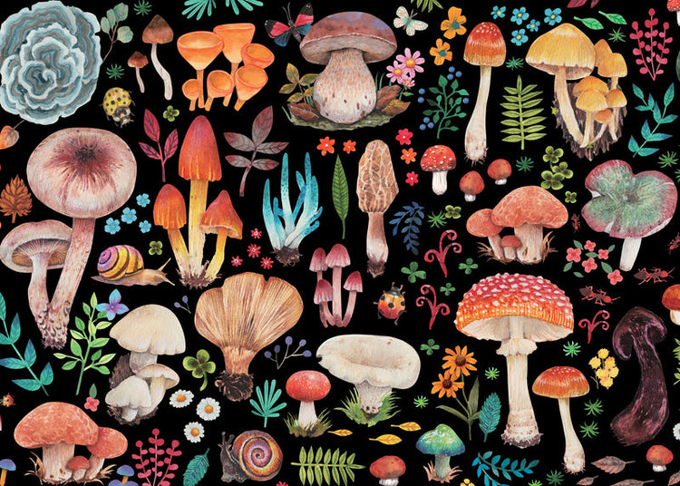 Mushrooms | 1000 Piece Jigsaw Puzzle - 2