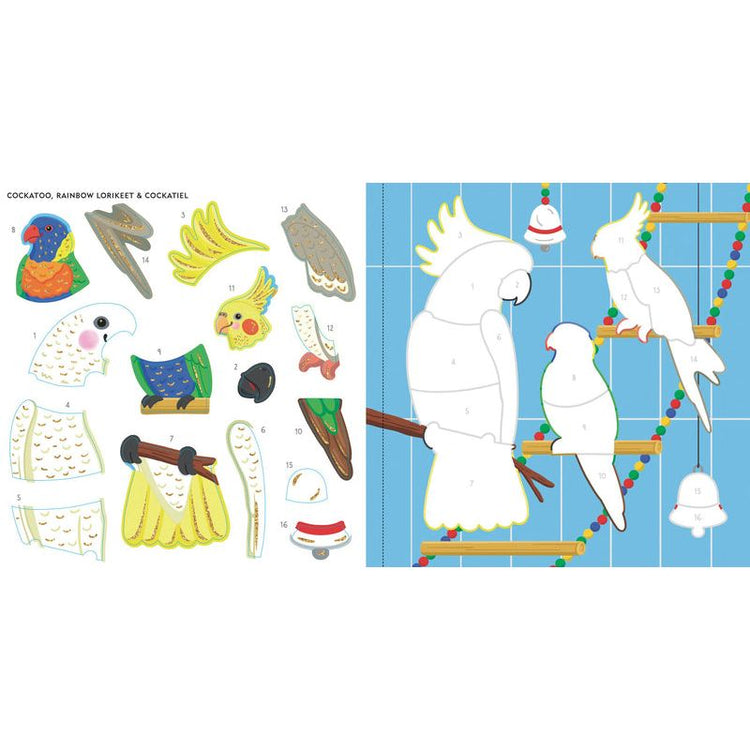 My First Color By Sticker Book | Pets 4+ - 6