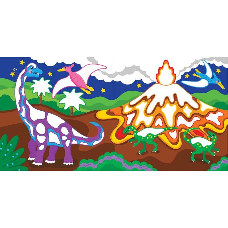 Color By Dots Sticker Books | Dinosaurs 4+ - 4