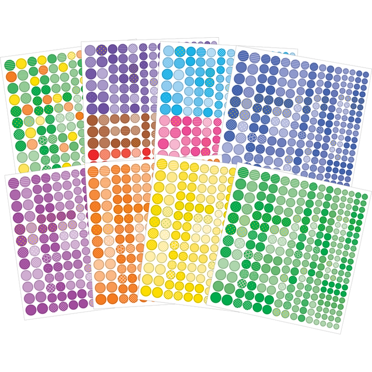 Color By Dots Sticker Books | Dinosaurs 4+ - 8