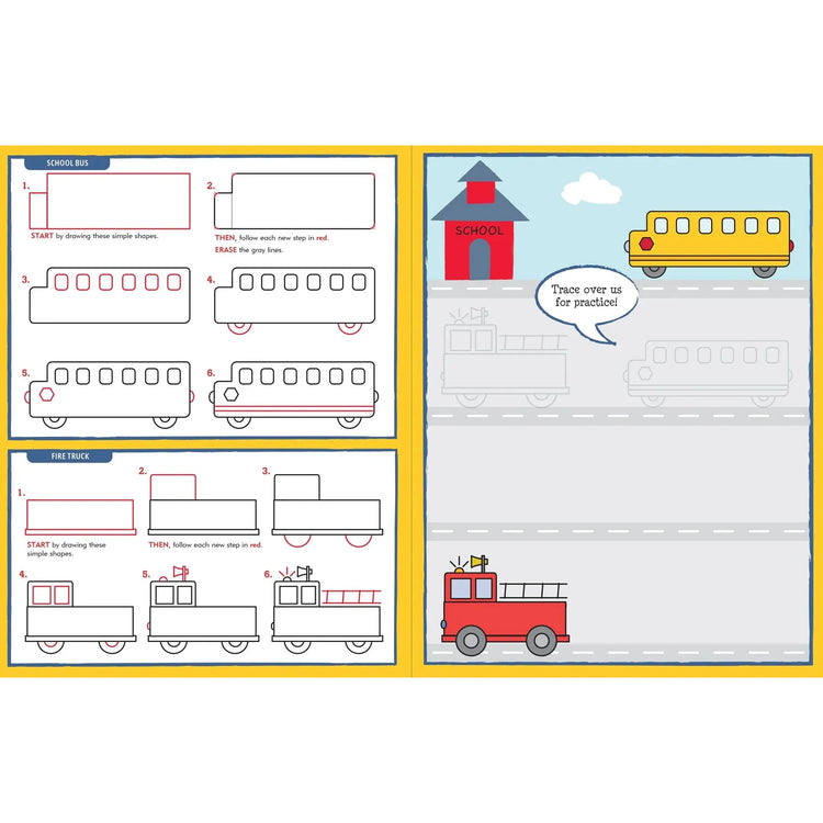 Learn to Draw | Cars, Trucks & Trains